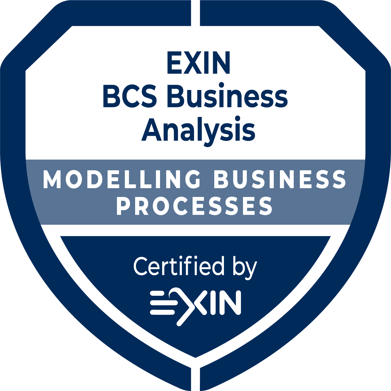 EXIN Badge ModuleModellingBusinessProcesses BCS BA EXIN Badge ModuleModellingBusinessProcesses BCS BA